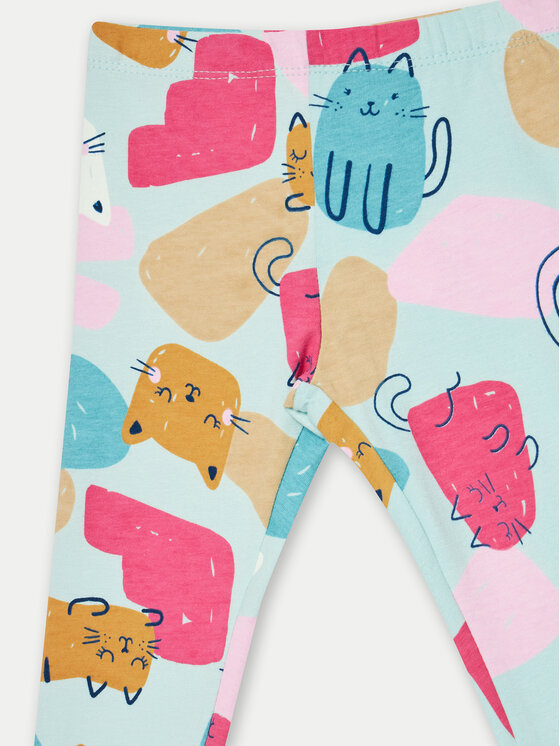 OVS OVS Leggings 2094841 Zelena Slim Fit