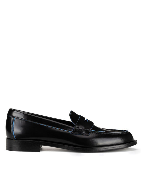 GINO ROSSI Gino Rossi Mokasíny MONEY-E25-25420 Černá