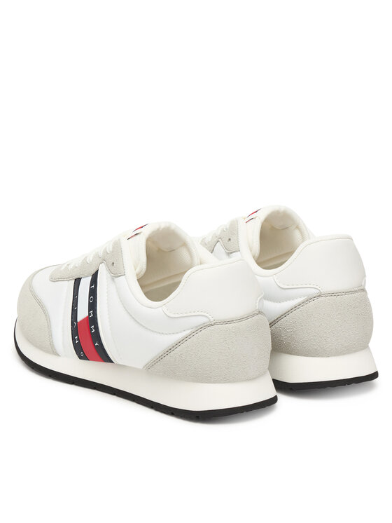 Tommy Jeans Tommy Jeans Sneakersy Tjm Classic Runner EM0EM01709 Biela