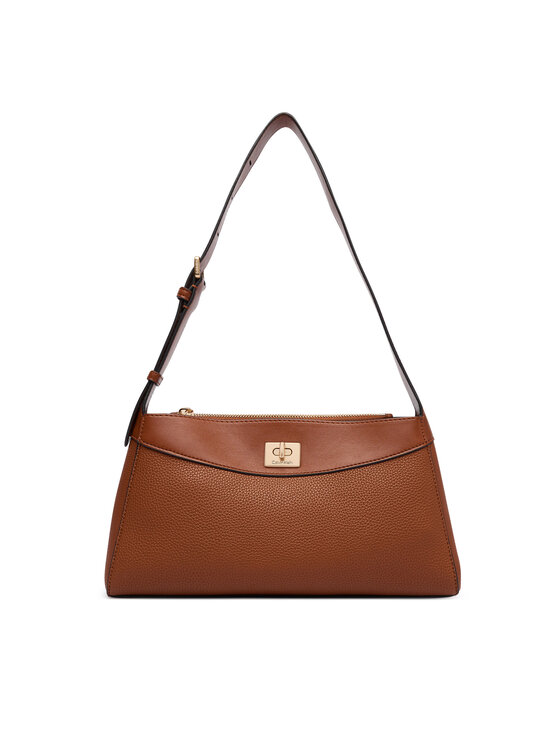 Calvin Klein Calvin Klein Kabelka Mix Media Shoulder Bag LV04F3886G Hnědá