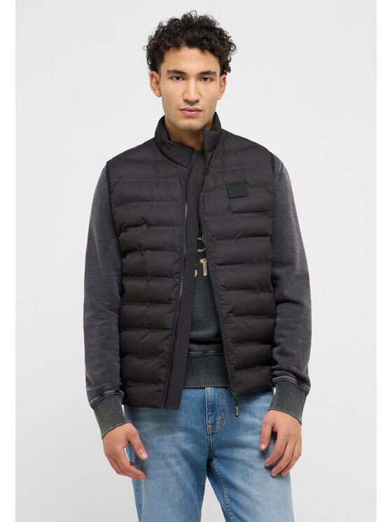 Mustang Mustang Gilet Style Dublin Nero Regular Fit