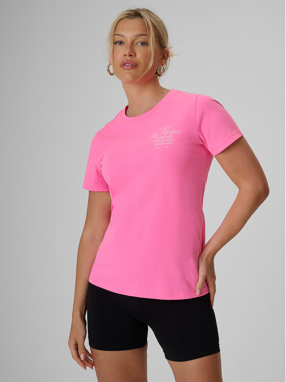 4F 4F T-Shirt COMMERCIAL Różowy Regular Fit