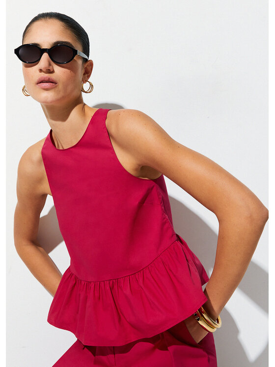 Liu Jo Liu Jo Blusa WA6365T485391955 Rosso Regular Fit