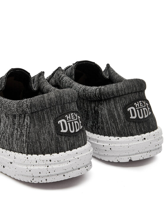 Hey Dude Hey Dude Mokassins Wally Sport Knit 40536-066 Schwarz