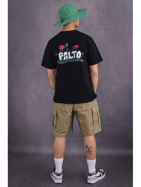 Palto Palto T-Shirt Oppio Czarny Relaxed Fit