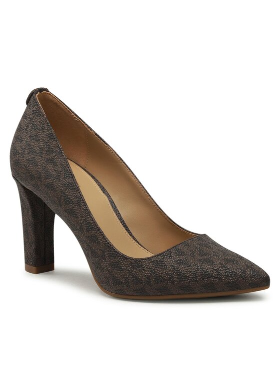 MICHAEL Michael Kors Nizki čevlji Milly Flax Pump 40S3MYMP1B Rjava