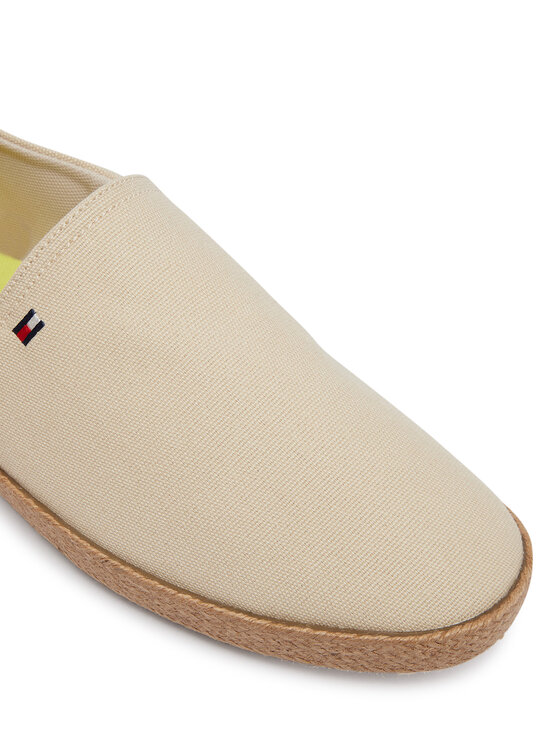Tommy Hilfiger Tommy Hilfiger Espadryle Core Hilfiger Espadrille Textile FM0FM05792 Beżowy