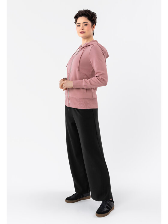 Volcano Volcano Spodnie dresowe N-MOCK Czarny Regular Fit