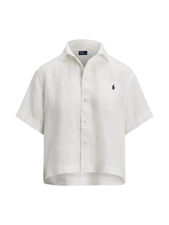 Polo Ralph Lauren Polo Ralph Lauren Särk 211965847001 Valge Relaxed Fit