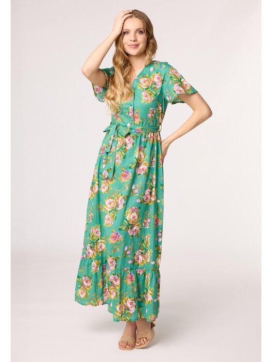 QUIOSQUE QUIOSQUE Letní šaty Quiosque 4UD001916 Barevná Regular Fit