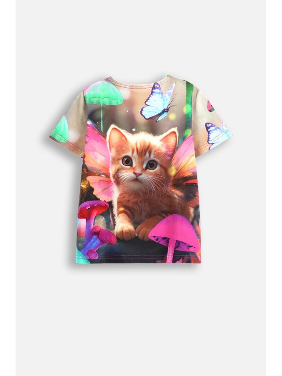 Coccodrillo Coccodrillo T-Shirt WC5143201DGK-022 Kolorowy Regular Fit