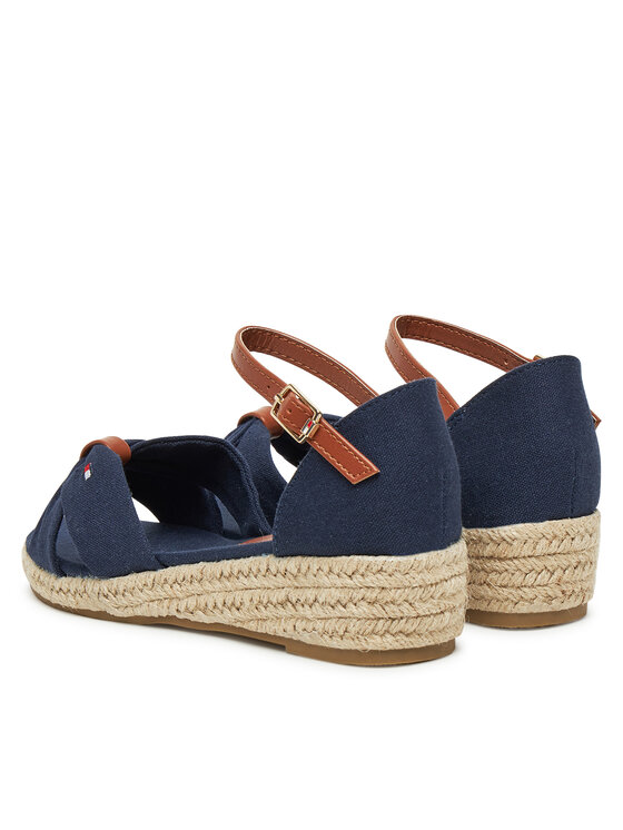 Tommy Hilfiger Tommy Hilfiger Espadrilles T3A7-33801-0048 S Dunkelblau