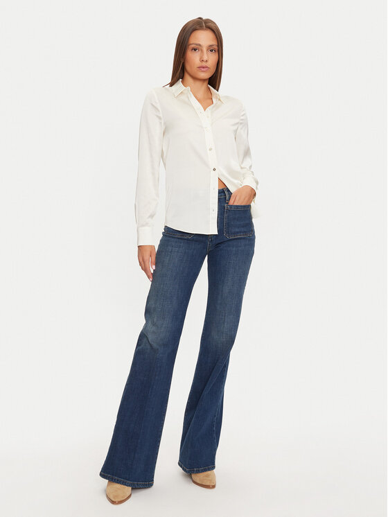 Marciano Guess Marciano Guess Cămașă Melissa 4BGH32 9444Z Alb Regular Fit