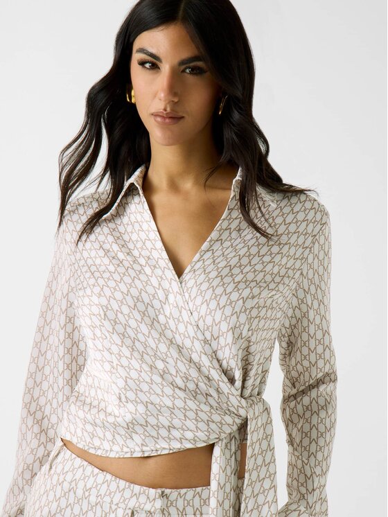 Marciano Guess Marciano Guess Top 180811 Beżowy Classic Fit
