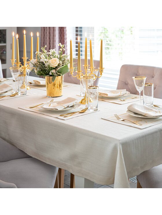 Roseberry Home Roseberry Home Podkładka na stół Jingle Bells Goldenline Złoty