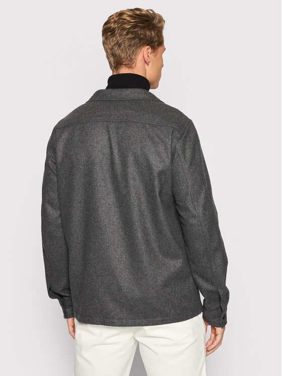 Oscar Jacobson Oscar Jacobson Μπουφάν μεταβατικό 1137 3931 Γκρι Regular Fit