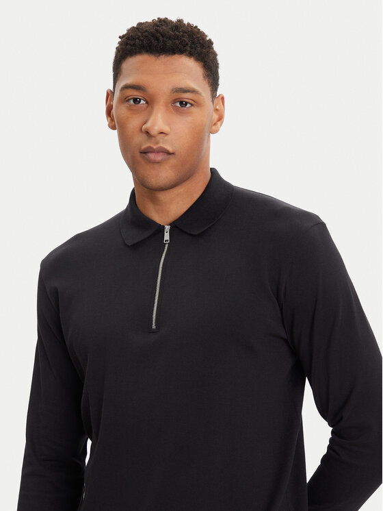Marc O'Polo Marc O'Polo Polokošeľa M29 2144 52078 Čierna Regular Fit