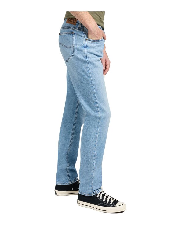 Lee Lee Jeansy 112350163 Niebieski Regular Fit