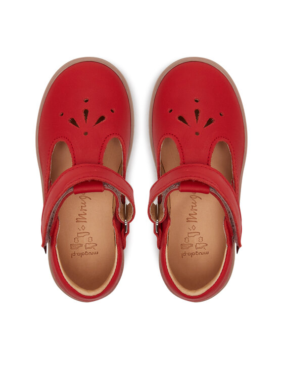 Mrugała Mrugała Halbschuhe 2290/5-55 Korallenfarben