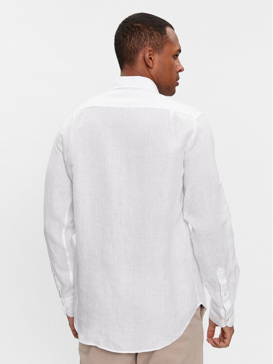 Paul&Shark Paul&Shark Camicia 24413322 Bianco Slim Fit