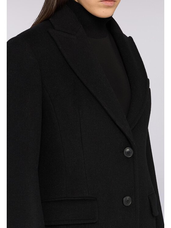 Trussardi Trussardi Cappotto 8918A000320N033 Nero Regular Fit