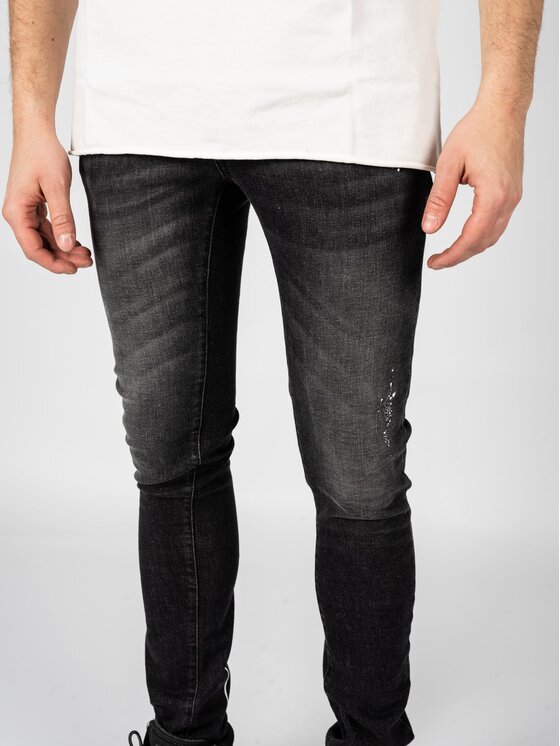 John Richmond John Richmond Jeansy RMA22041JE | SHIMIZU (IGGY) Černá Skinny Fit
