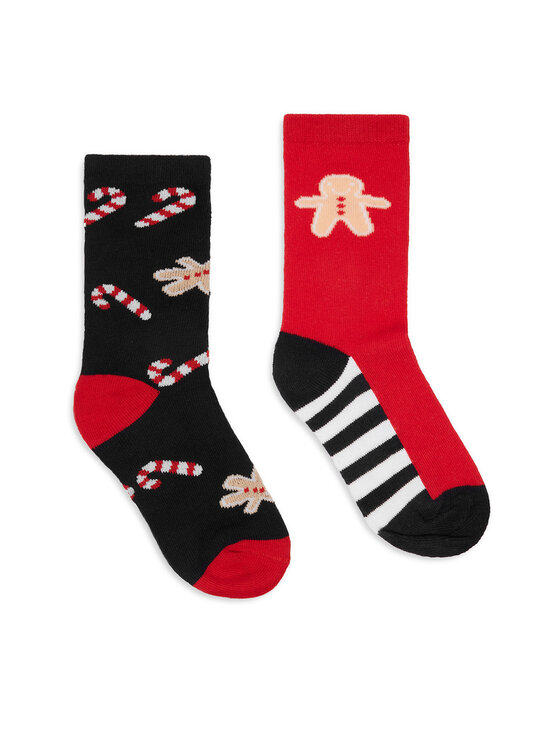 Action Boy Action Boy Дълги чорапи 8KB-005-AW23 (2-pack) Цветен