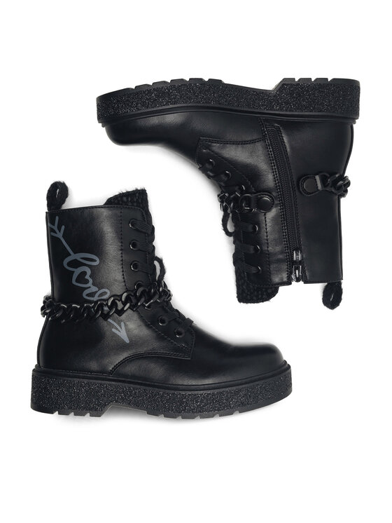 Nelli Blu Nelli Blu Μποτάκια CS6169-02 Μαύρο