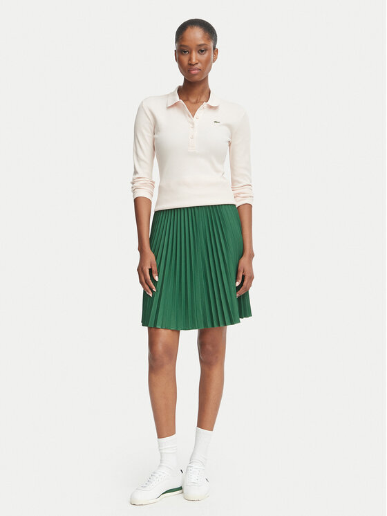 Lacoste Lacoste Polo marškinėliai DF5281 Šviesiai rožinė Slim Fit