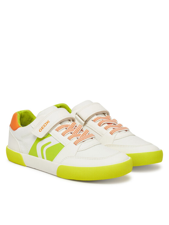 Geox Geox Laisvalaikio batai J Gisli J555CD 5410 C0551 S Balta