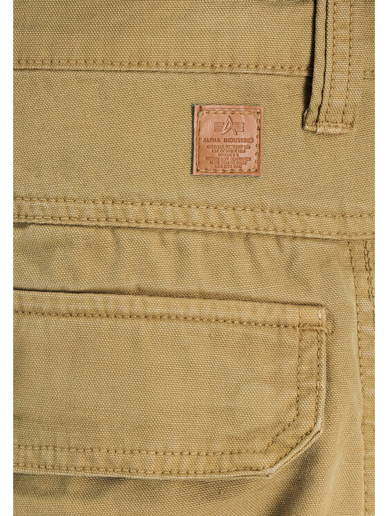 Alpha Industries Alpha Industries Spodnie cargo Workwear Deck Pant Beżowy Tapered Leg