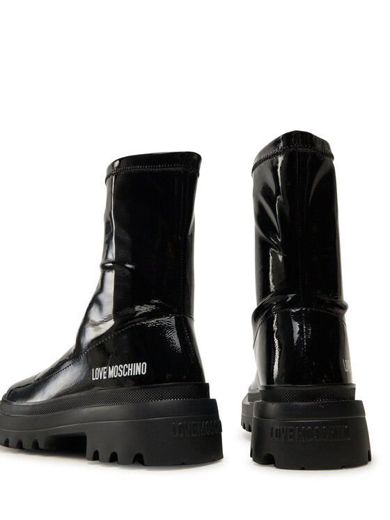 LOVE MOSCHINO LOVE MOSCHINO Čizme JA24225G0LIIZ000 Crna