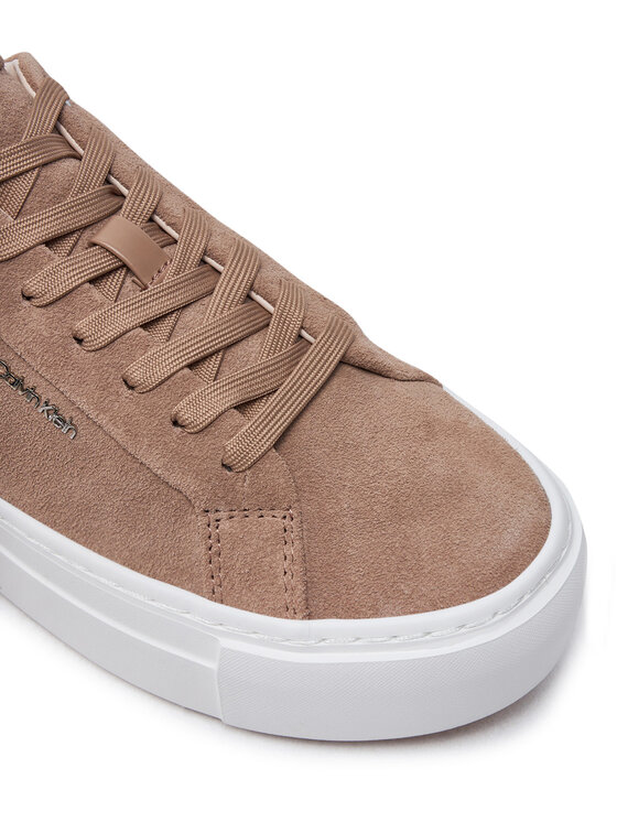 Calvin Klein Calvin Klein Superge Flatform Cup Lace Up W/Ml HW0HW02282 Rjava