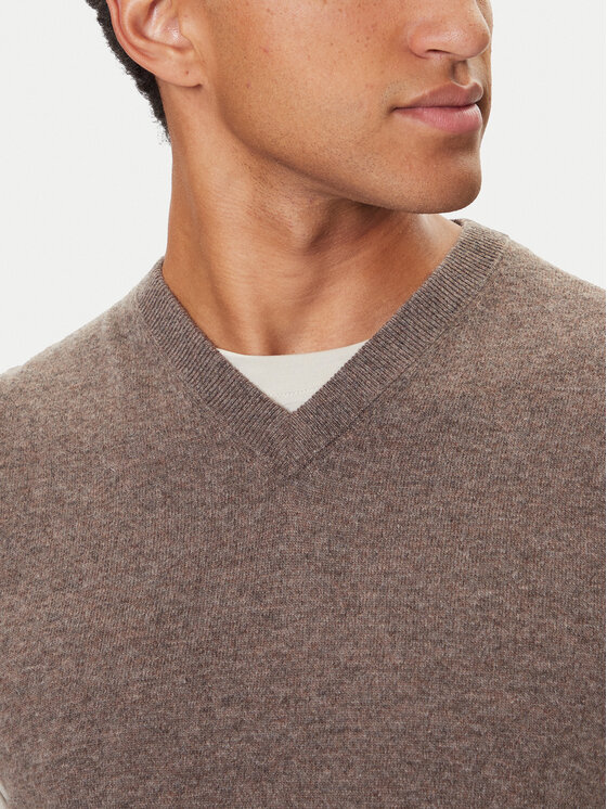 United Colors Of Benetton United Colors Of Benetton Pullover 1002U400L Grau Regular Fit