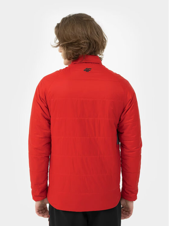 4F 4F Giubbotto piumino 4FSS23TDJAM053-62S Rosso Regular Fit