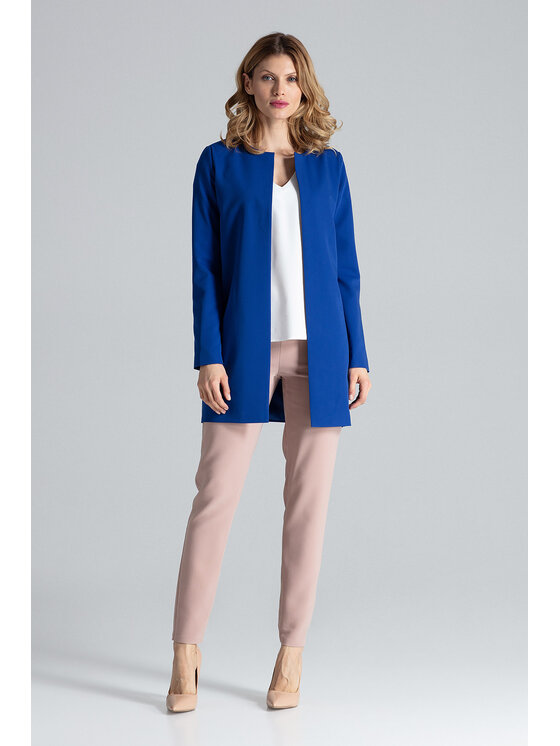 FIGL FIGL Παλτό M551 Μπλε Regular Fit