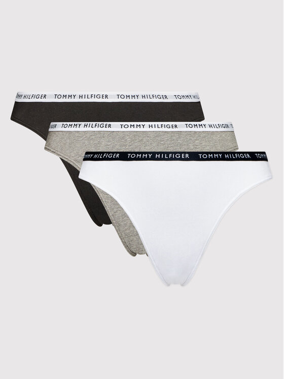 Tommy Hilfiger Tommy Hilfiger Fazonos bugyi szett 3p UW0UW02828 Színes