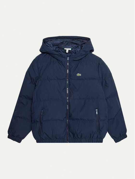 Lacoste Zimné bundy BJ1128 Tmavomodrá Regular Fit