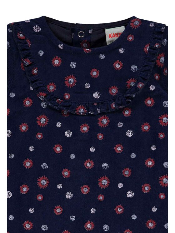 Kanz Kanz Sukienka codzienna 2122318-0003 Kolorowy Basic Fit