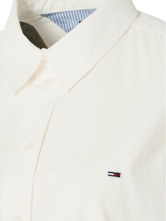 Tommy Jeans Tommy Jeans Camicia DW0DW19354 Bianco Relaxed Fit
