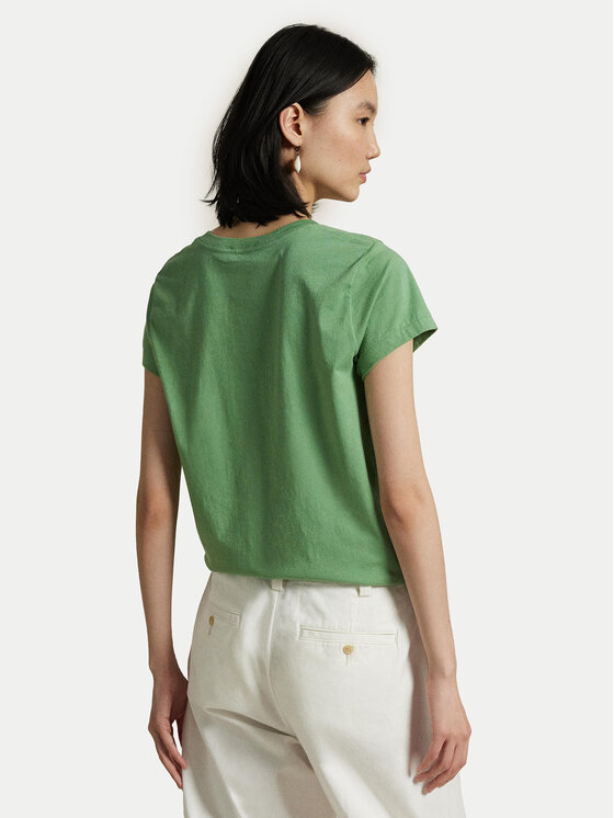 Polo Ralph Lauren Polo Ralph Lauren T-särk 211902403009 Roheline Straight Fit