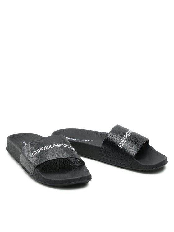 Emporio Armani Emporio Armani Šľapky X4P114 XF621 00002 Čierna