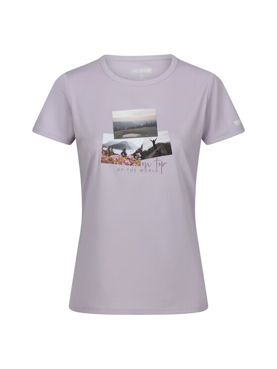 Regatta Regatta T-Shirt RG9845 Fioletowy Short Fit
