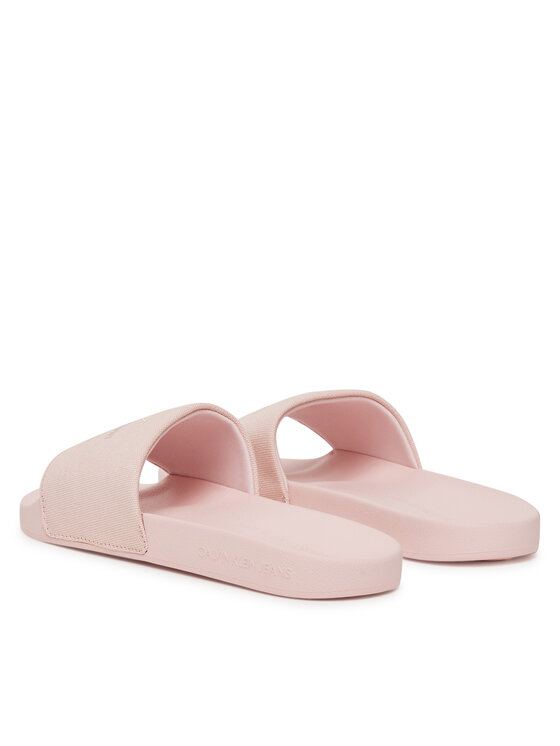 Calvin Klein Jeans Calvin Klein Jeans Šľapky Slide Monogram Wn Logo Ck YW0YW01967 Ružová