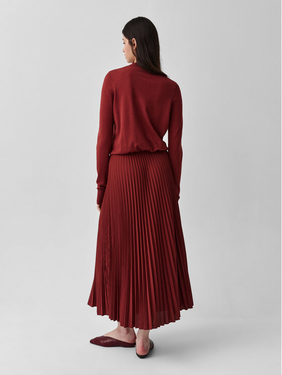 TATUUM TATUUM Sukienka codzienna ARELIO Czerwony Flare Fit