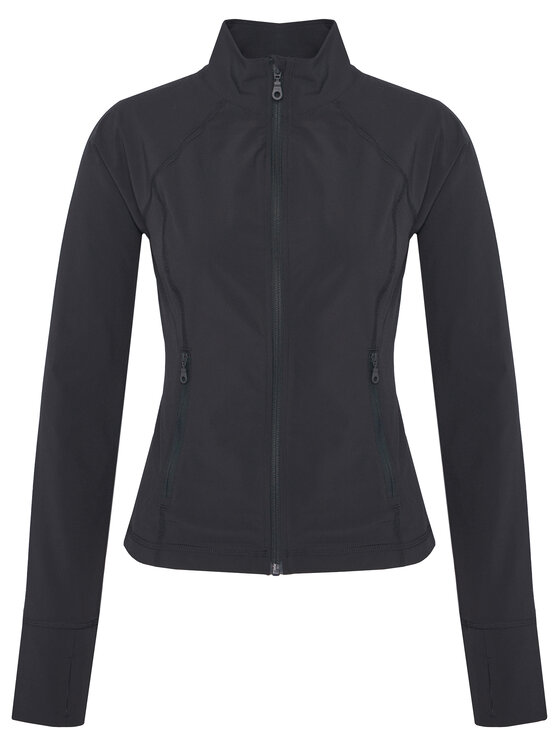 Girlfriend Collective Girlfriend Collective Bluza techniczna Estrella 2030 Czarny Slim Fit