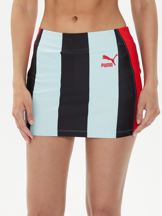 Puma Puma Cпідниця-міні DUA LIPA 671256 Кольоровий Slim Fit