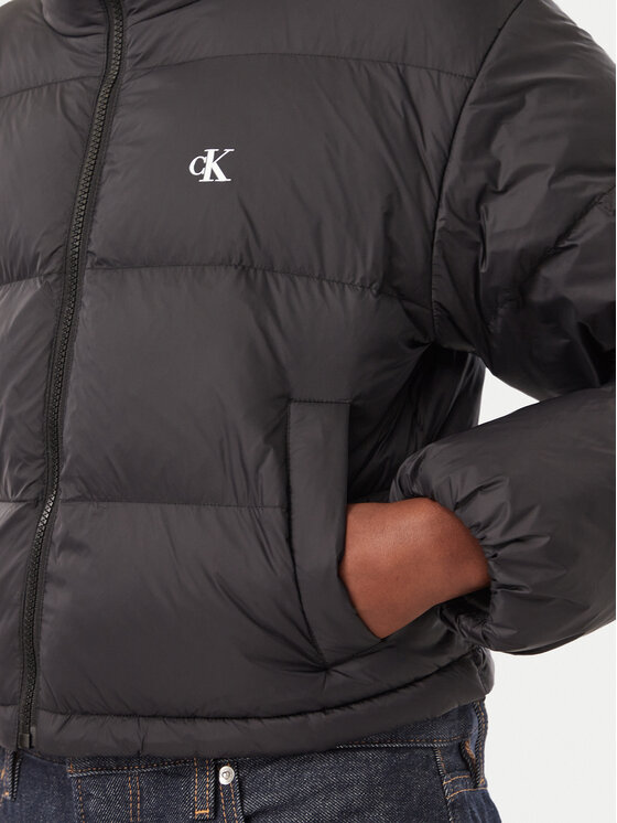 Calvin Klein Jeans Calvin Klein Jeans Žieminė striukė Essential LV047H503G Juoda Regular Fit