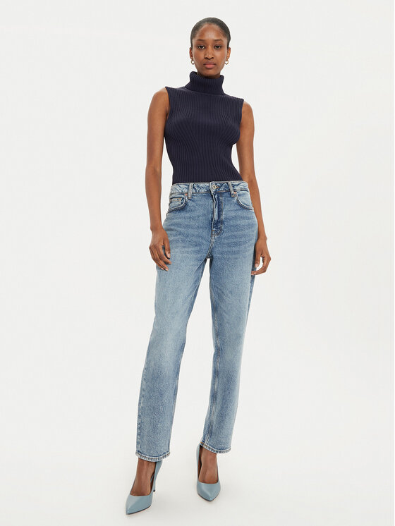 Fracomina Fracomina Τζιν FP24WVD005D41903 Μπλε Carrot Fit