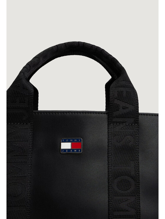 Tommy Hilfiger Tommy Hilfiger Τσάντα TJW DAILY ELEVATED MINI TOTE Μαύρο